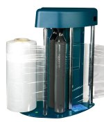 Carrello FS Robot S5.jpg Carrello FS a rulli di prestiro meccanico con  rapporto di prestiro regolabile da 0% a 200% mediante freno elettromagnetico